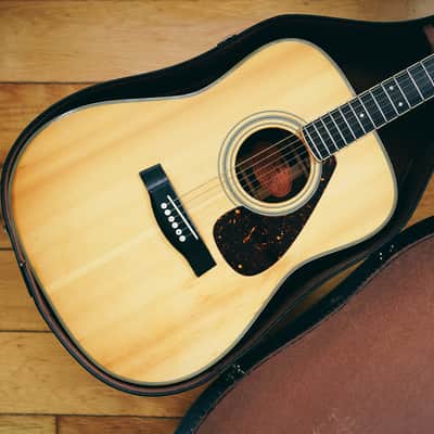 Yamaha FG-301B Jumbo Dreadnought Natural | Reverb