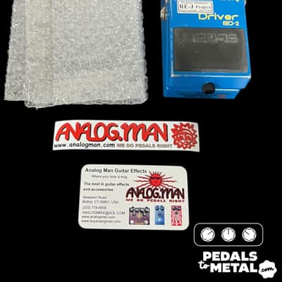 Analogman Boss BD-2 Blues Driver with Mod | Reverb