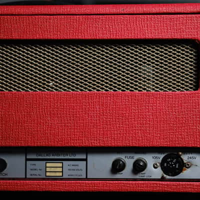 70s Sound City 50 Plus (L50) Red Head – Dallas Arbiter Era image 12