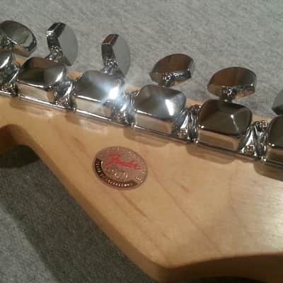 Fender 50th Anniversary Squier Strat - 22 Frets - Full Width Body - Tuxedo Pickguard image 6