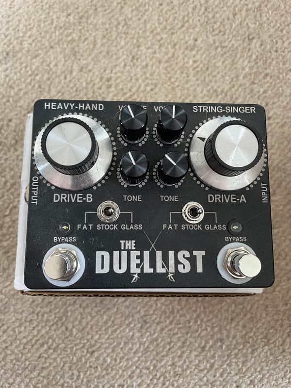 King Tone Guitar The Duellist V3 with External Dip Switches