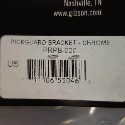 Gibson PRPB-020 Pickguard Mounting Bracket (Chrome) image 4