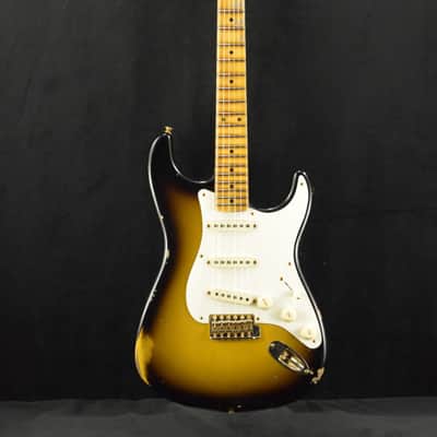 Fender Custom Shop Limited Edition '57 Strat - Relic Faded Aged 2-Color Sunburst image 2