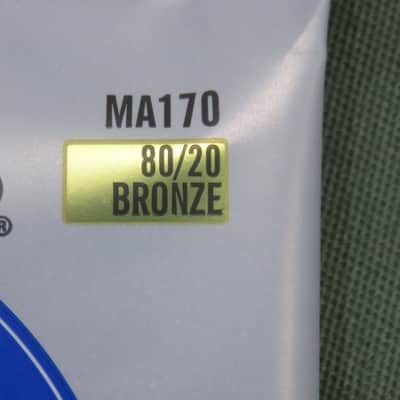 MA170 Authentic Acoustic SP Phosphor 80/20 Bronze Acoustic Guitar Strings - Extra Light (.10 - .47) image 2
