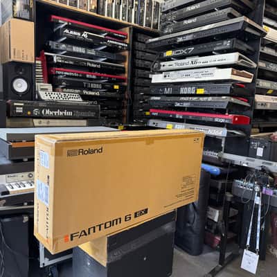 Roland Fantom 6 EX 61-Key Workstation Keyboard in box //ARMENS//