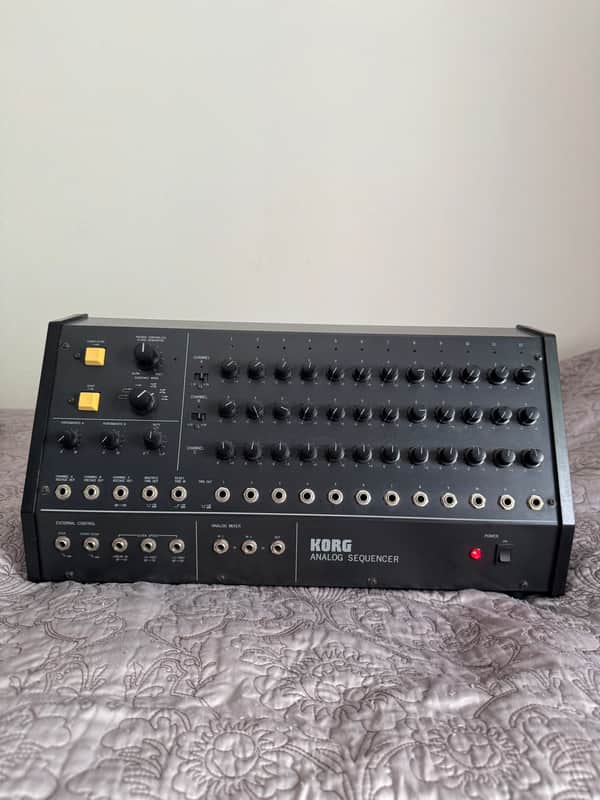 Korg SQ-10 Analog Sequencer 1970s - Black image 1