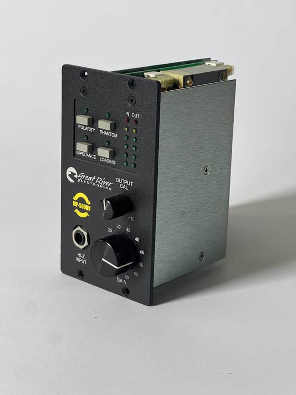 Great River Electronics MP-500NV 500 Series Mic Preamp Module 2010s - Black image 1