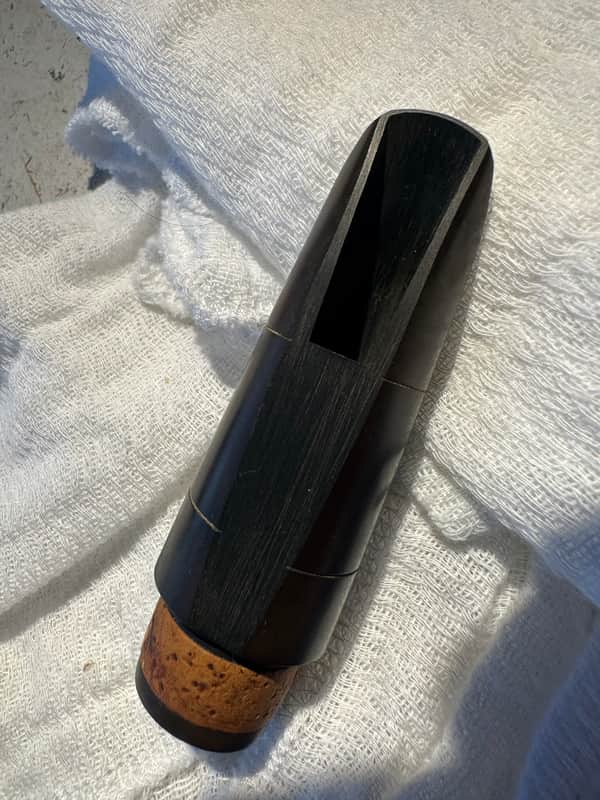 Selmer HS* Korten Clarinet Mouthpiece Bb clarinet 1970’s - Hard rubber image 1