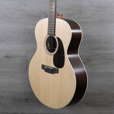 Martin Grand J-16E 12-String Redesigned in 2024 Natural With Deluxe Gig Bag! image 4