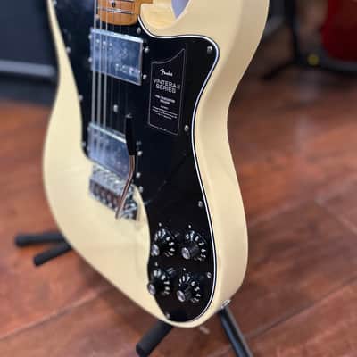 Fender Vintera II '70s Telecaster Deluxe with Tremolo, Maple Fretboard Vintage White  #MX23105665  8lbs. 14.6 oz image 7