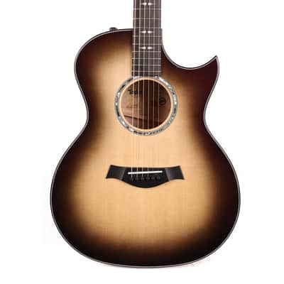 Taylor Custom Shop 2025 Catch Event Grand Auditorium Silver Cranberry Supernova image 1