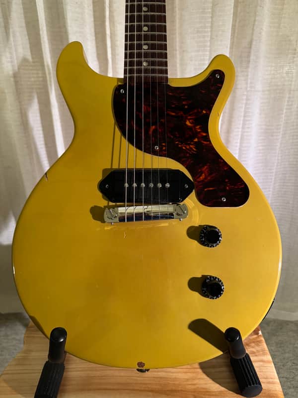 Gibson Les Paul Jr. Double Cut - Billy Joe Armstrong 2012 - TV Yellow image 1