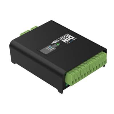 Enttec DIN RDS4 mk2 72004 4 Port DMX / RDM DIN Rail Isolated Splitter Black image 2