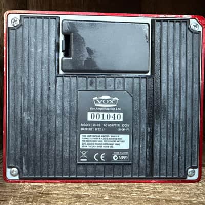 Vox Satchurator distortion 2010s - Red image 4
