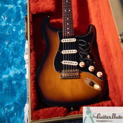 1992 Fender SRV Stevie Ray Vaughan Signature Stratocaster - First Year Run & All Original TONE MONSTER w Tons of MOJO - Pro Set Up w Perfect Frets/Action/Intonation! image 15