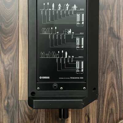 Yamaha StagePas 300 Portable PA System + 2x On Stage Speaker Stands image 5