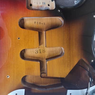 2009 Tokai Japan Goldstar Sound Sunburst Electric Guitar w/ Fender G&G Case image 11