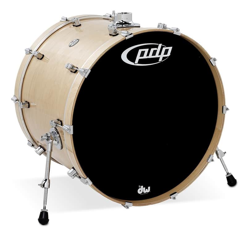 PDP PDCM1822KKBL Concept Maple Series 18x22" Bass Drum image 1