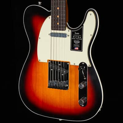 Fender American Ultra Luxe Vintage '60s Custom Telecaster Rosewood Fingerboard 3-Color Sunburst (074) image 1