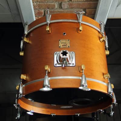 RARE Yamaha Maple Custom - natural vintage 20"x14 Bass Drum image 15