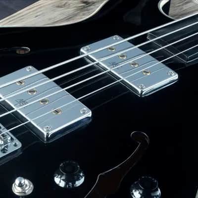 Warwick RockBass Star Bass, 4-String, Fretless - Solid Black High Polish image 8