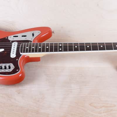 Fender FSR Traditional II '60s Jaguar MIJ 2025 Fiesta Red with Tortoise Guard USA Pure Vintage PUs w/ Bag image 3