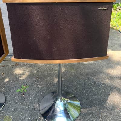 Vintage MCM Bose 901 Series VI Direct/Reflecting Speakers w/ Active EQ & Chrome Tulip Stands – Tested, Audiophile Set (Ask About Shipping) image 6