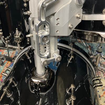 Mapex - Black Panther Design Lab, Cherry Bomb,  Jeff Hamilton 4-Piece Bop  Set! 2020's - Piano Black, Snare and Cases included!! image 7