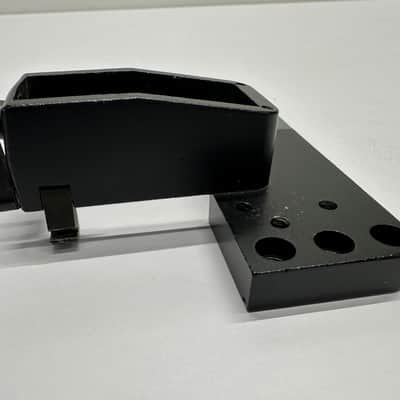 Original Vintage USA Steinberger Guitar BASE PLATE ONLY for R-Trem Trans-Trem Tremolo Bridge 1980s Black image 3