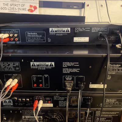 Technics SU G-70 Stereo Integrated Amplifier 1990- Earplugs LOUD image 10