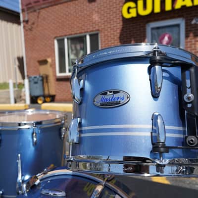 Pearl Masters Maple Complete MCT Series Chrome Contrail Lqr. 3pc Maple Shell Pack | (12, 14, 20") image 4