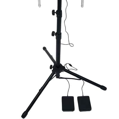 Electric Drum Set for Kids, Electronic Drum Pad with Light Up Drumsticks and Drum Stand, Bulit-in Double Speakers and Rechargeable Battery, Kids Drum Set with LED Drumsticks, 9 Pads Digital Drum Kit image 1