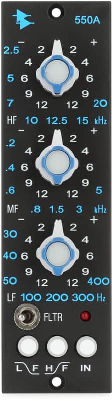 API 550A 500 Series 3-band Equalizer (3-pack) Bundle image 1