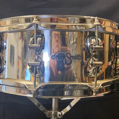 Ayotte / DrumSmith Custom 5.5x14" Snare Drum 1995–2000 Chrome image 4