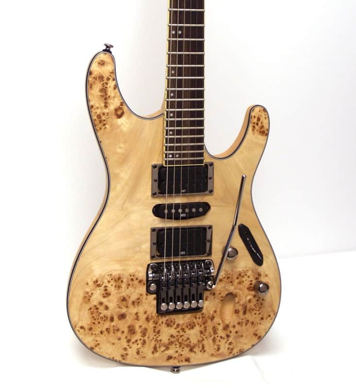 ギター Ibanez S770PB-NTF Natural Flat ギター Ibanez S770PB-NTF Natural Flat Ibanez S770PB - Poplar Burl