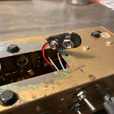 rare 1960s Monarch Transistorized Stereo Microphone Mixer - Compact vintage rare mixer image 5