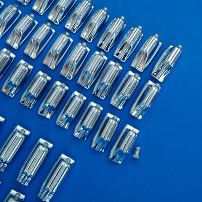 Rogers Beavertail Lugs Lot of 48 Tom Snare Bass 70s image 6