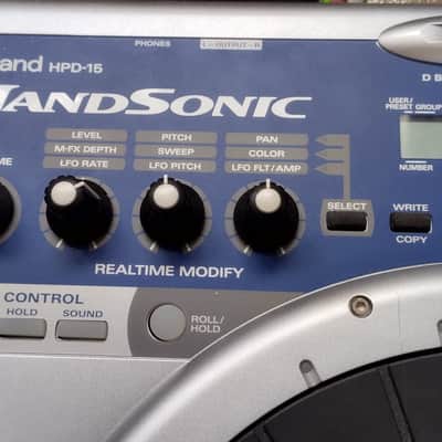 Roland HPD-15 HandSonic Digital Hand Percussion Controller 2000 - 2015 - Silver image 2