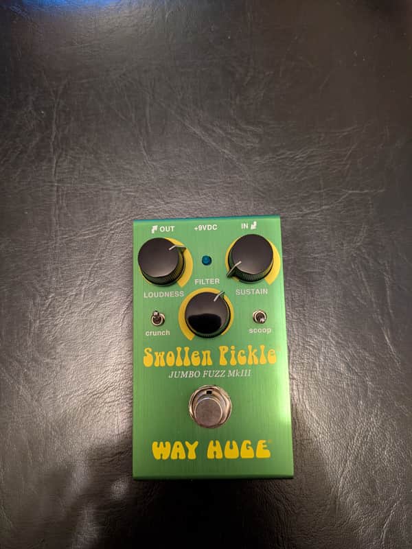 Way Huge WM41 Smalls Swollen Pickle Fuzz MkIII 2020 - Present - Green image 1