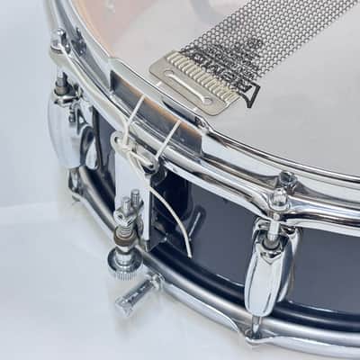 VINTAGE SLINGERLAND #146 5Ply Wood Snare Drum 14"x 5.5" Maple & Poplar / Black Wrap image 5
