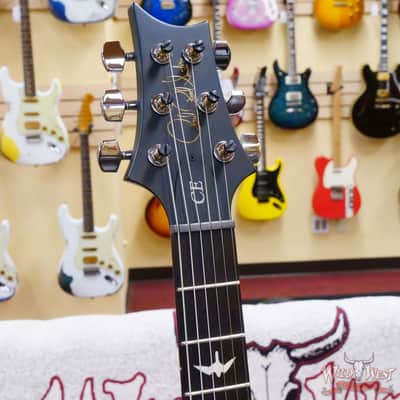 2023 Paul Reed Smith PRS Wild West Guitars 2023 Special Run CE 24 Painted Black Neck 57/08 Pickups Violin Amber Sunburst image 6