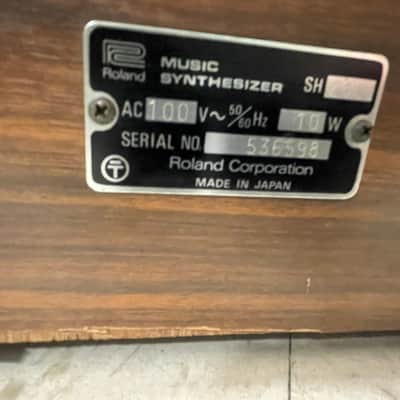 Roland SH-2000 37-Key Vintage Analog Preset Synthesizer (1970s) - Clean w/ Rare Original Yellow Velvet Case image 19