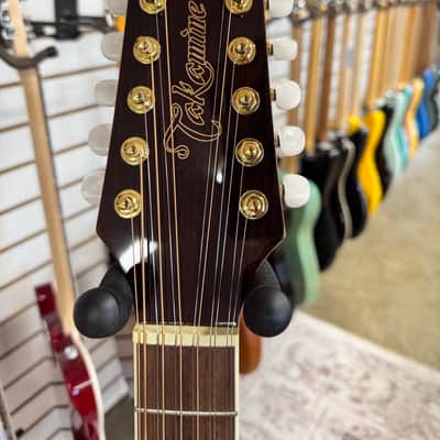 Takamine GD74CE Unison 12-String Acoustic-Electric Guitar - Natural image 2