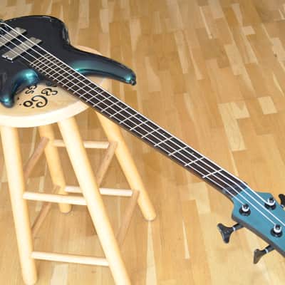 IBANEZ SRMS720 BCM Blue Chameleon / 4-String Multi-Scale / Bass Workshop Series / SRMS720-BCM / I240309254 image 3