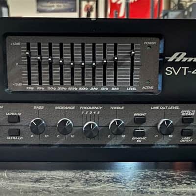 Ampeg SVT-4 PRO 1200-Watt Bass Amp Head image 1