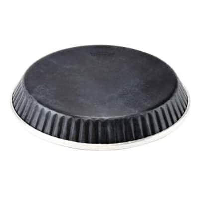 Conga Drumhead, Symmetry, 11.75“ D3, Skyndeep, 'black Calfskin' Graphic image 1