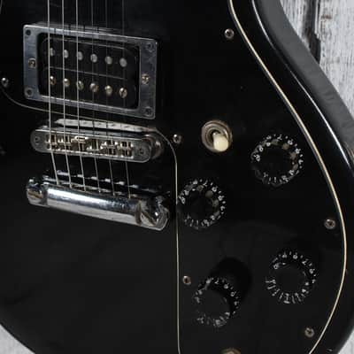 Gibson Vintage 1983 Les Paul Sonex-180 Electric Guitar Ebony Finish image 4