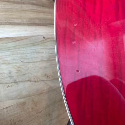 Washburn HB35-WRK Semi-Hollowbody 2010s - Wine Red image 13