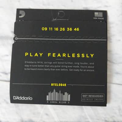 D'Addario NYXL 09/46 Electric Guitar Strings NYXL0946 image 6