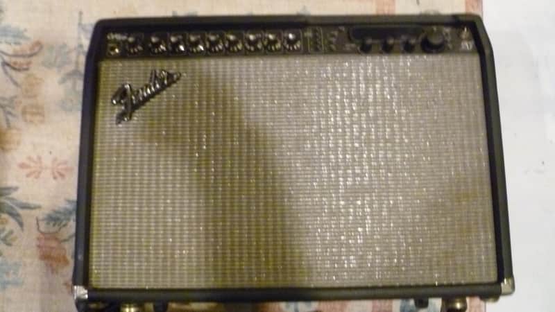 Fender Cyber-Twin 2 x 65-Watt 2x12" Modeling Guitar Combo 2001 - 2004 Black W/ Casters image 1